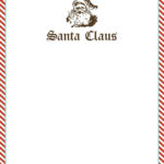 North Pole Stationary Printable Free Free Printable