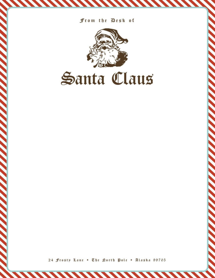 North Pole Stationary Printable Free Free Printable | Gerald Printable