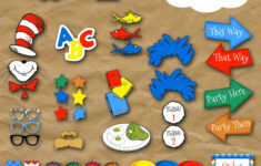 Old Market Corner Dr Seuss Photo Booth Printable Props