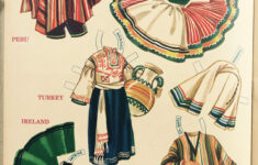 Pin By K Kloberdans On P kl dningsdukker Paper Dolls Vintage Paper