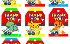 Pokemon Go Favor Tags Pokemon Go Thank You Tags Pokemon Go Gift