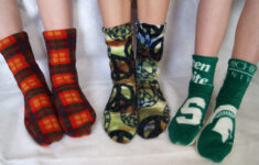 Polar Fleece Socks Rock Fleece Socks Polar Fleece Sewing Patterns