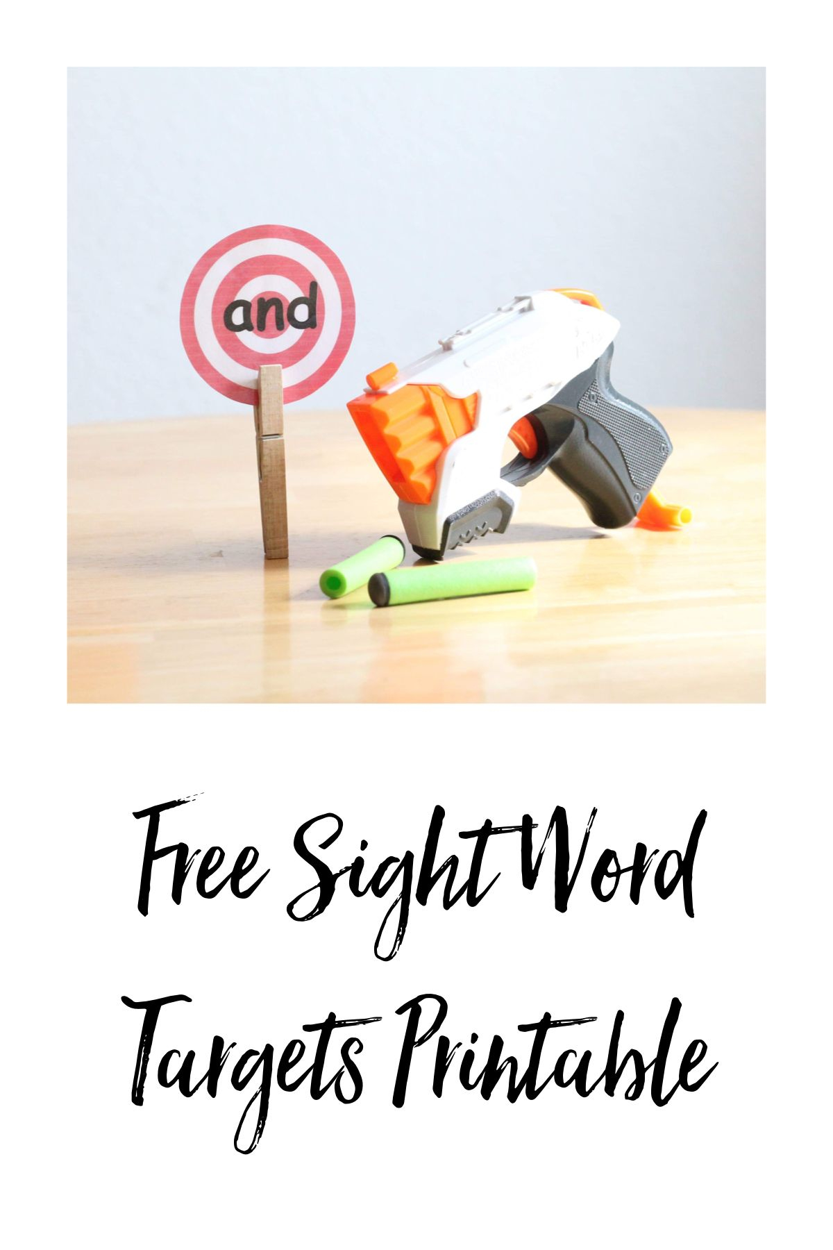 PreK Sight Word Targets Free Download Sight Words Phonics For Kids 