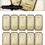 Printable Blank Apothecary Labels More Vintage Labels Printables Free