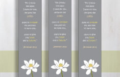 printable bookmarks jeremiah 29 11 for i by stewardprintableart Printable Bookmarks Jeremiah 29 11 For I By StewardPrintableArt