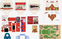 Printable Dollhouse Furniture Templates Dollhouse Miniature Tutorials