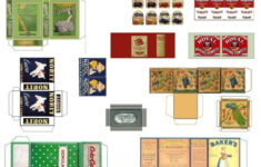 printable dollhouse furniture templates miniature books printable Printable Dollhouse Furniture Templates Miniature Books Printable