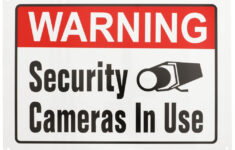 Printable Video Surveillance Signs Free Free Printable