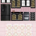 Printables Mini KITCHEN Paper Doll House Doll Furniture Paper Furniture