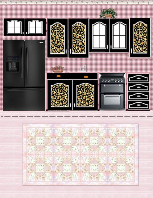 Printables Mini KITCHEN Paper Doll House Doll Furniture Paper Furniture