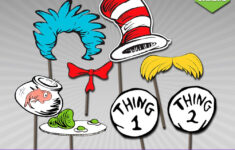 SALE 80 OFF Dr Seuss Photo Booth Props Birthday By MarlonPrints