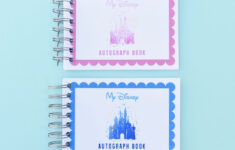 Save Money With This FREE Printable Disney Autograph Book