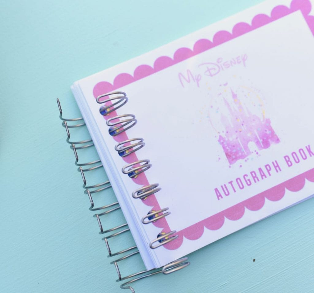 Save Money With This FREE Printable Disney Autograph Book