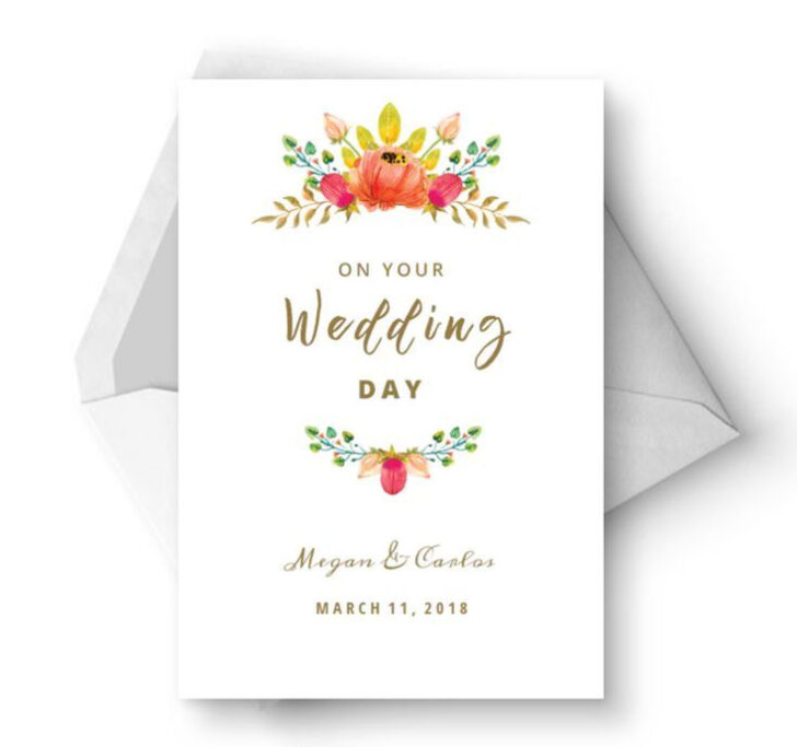 Free Printable Wedding Congratulations Greeting Cards