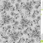 Seamless Lace Pattern Stock Illustration Image Of Flower 34757409