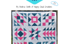Snowy Day Quilt Sampler Throw Size Happy Cloud Creations