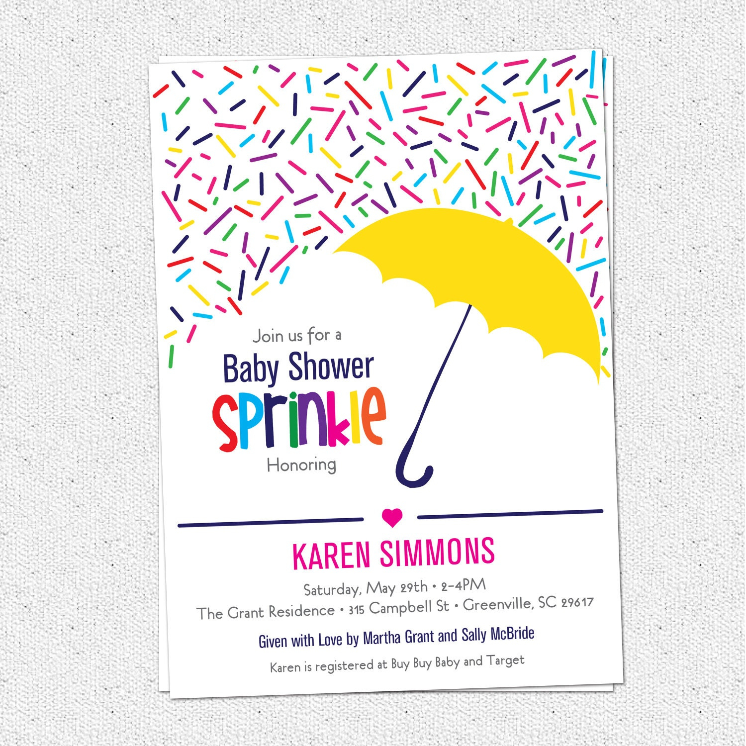 Free Printable Baby Sprinkle Invitations Gerald Printable