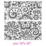 Stencil Boss Victorian Lace On Your Floor Or Wall Damask Allover