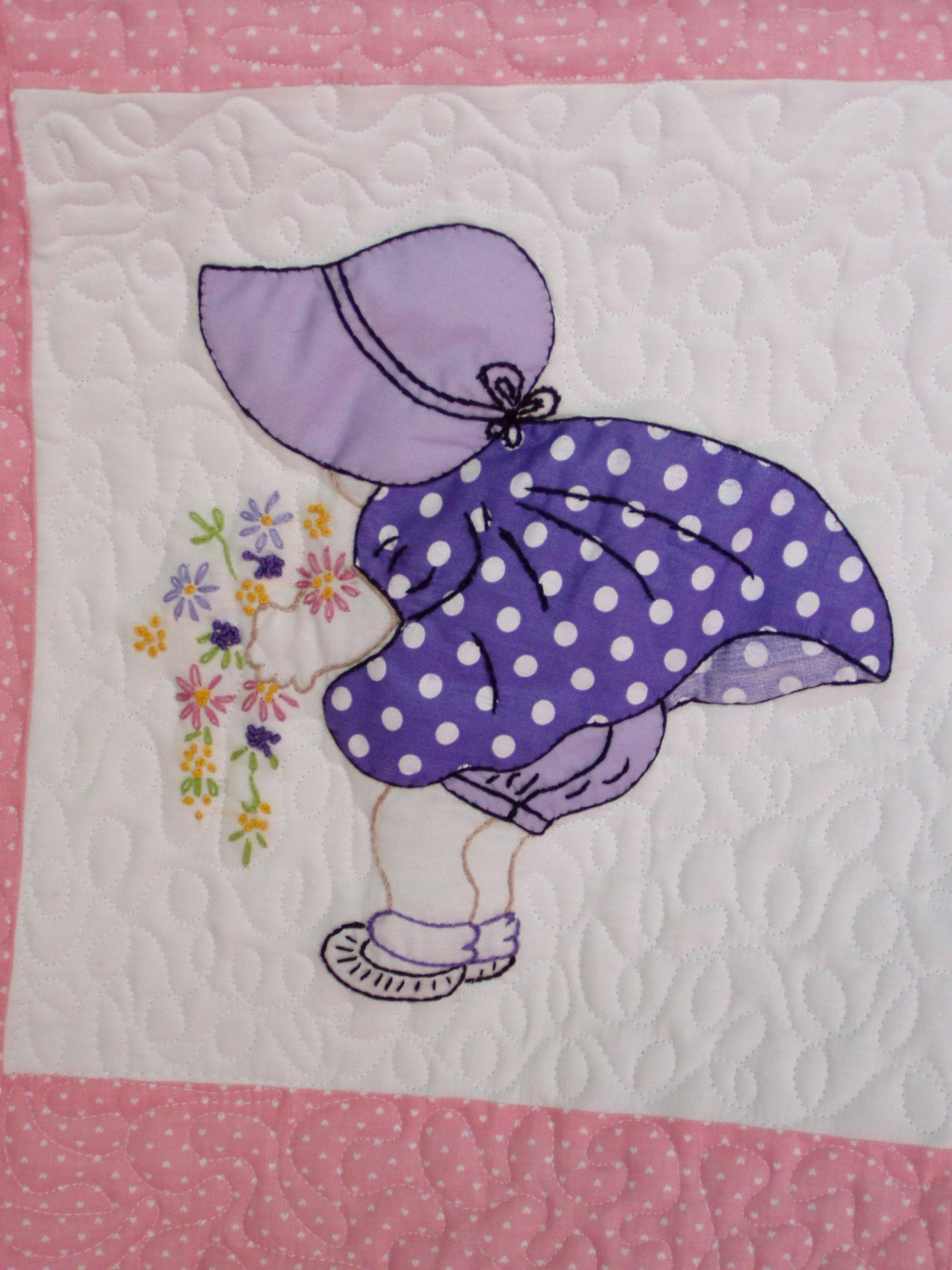 Sun Bonnet Sue Quilt Patterns Free Bing Images Girl Quilts Patterns 