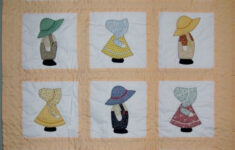 Sunbonnet Sue And Overall Sam Dutch Doll Quilt Closest I ve Come To