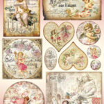 Very Pretty Vintage Angel Printable Link Doesn T Work But Just Right