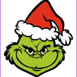 30+ Best Grinch Svg Files In 2023: Free And Premium Pertaining To Grinch Santa Hat Printable