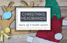 Christmas Hats To Print And Color - The Kitchen Table Classroom for Santa Hat Template Printable