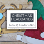Christmas Hats To Print And Color   The Kitchen Table Classroom Regarding Printable Santa Hats