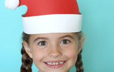 Christmas Headbands Craft - It'S Always Autumn throughout Printable Santa Hat For Kids