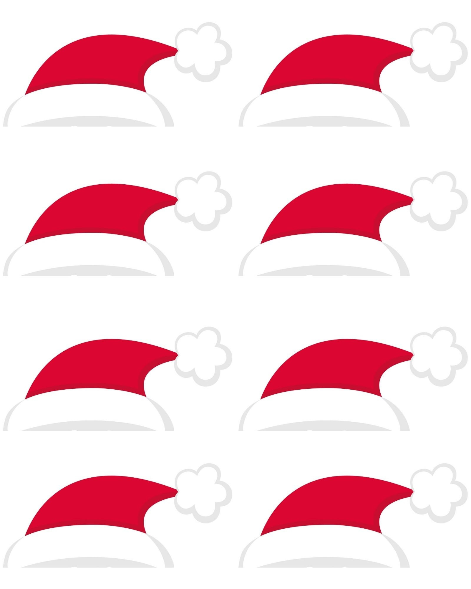 Christmas Pin The Hat On Santa Printable Download Fun Christmas pertaining to Pin The Hat On Santa Printable