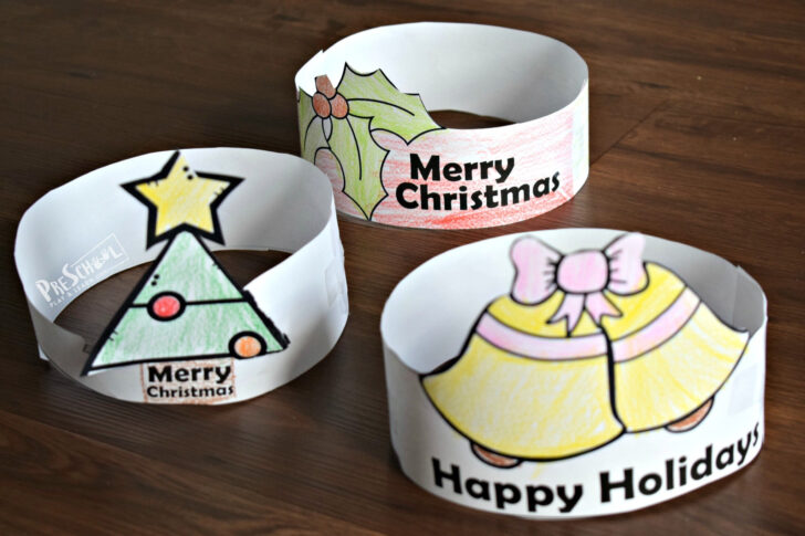 Printable Santa Hat For Kids