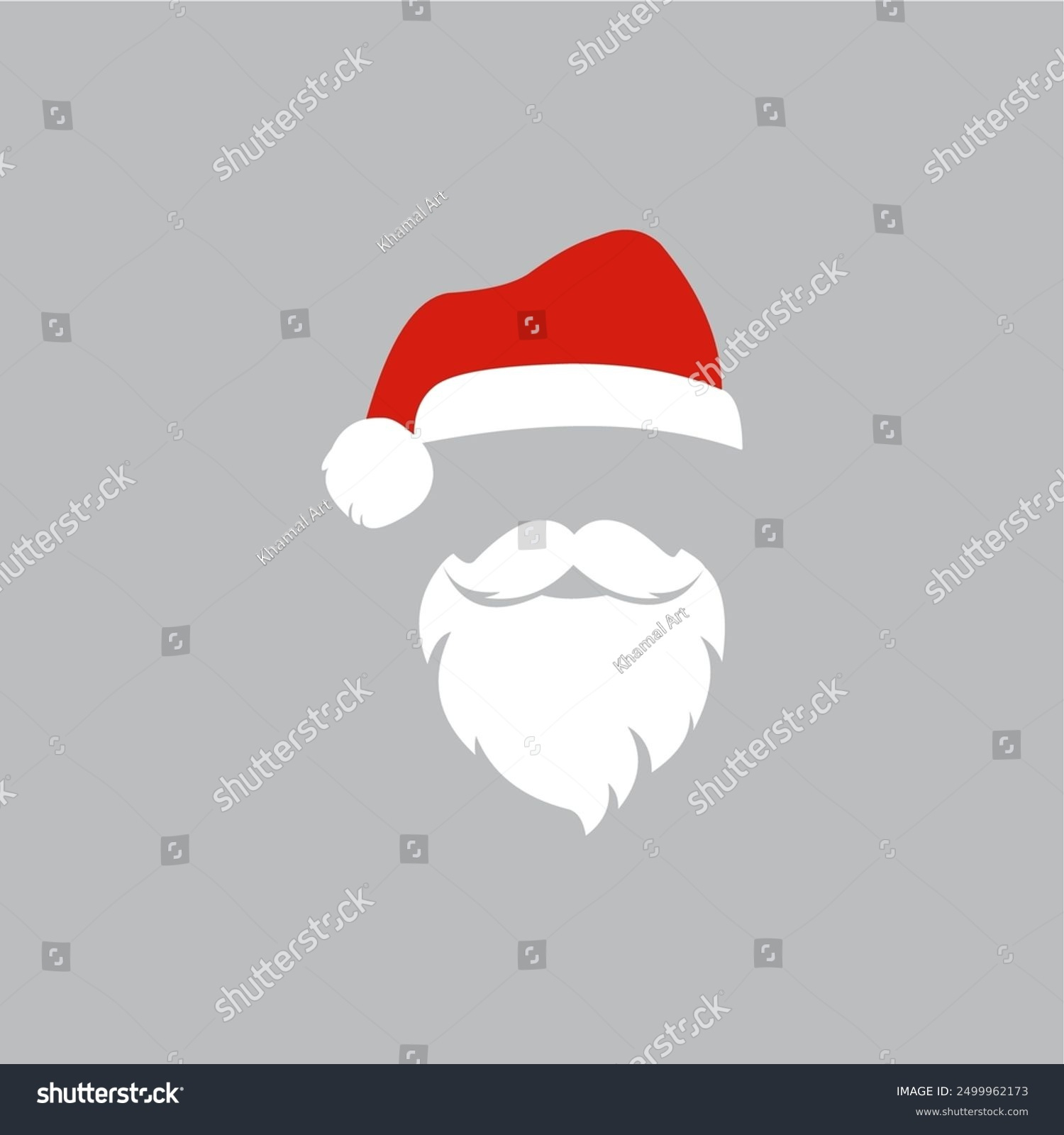 Santa Claus Beard: Over 89,029 Royalty-Free Licensable Stock throughout Santa Hat And Beard Printable