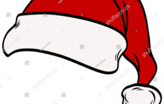 Santa Hat Line Drawing Royalty-Free Images, Stock Photos in Mini Santa Hat Printable