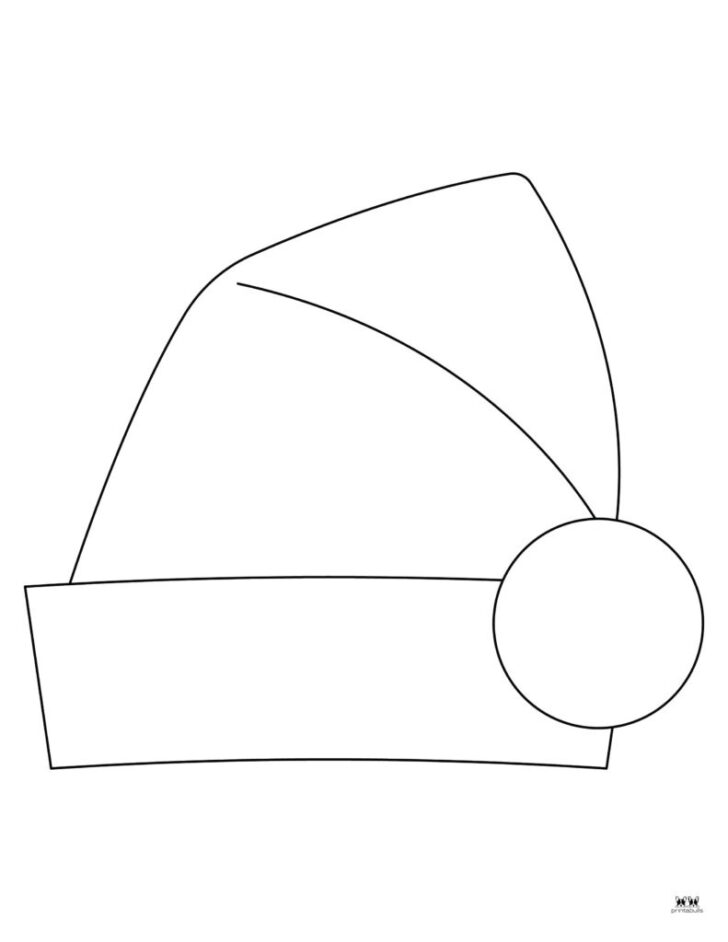 Free Printable Santa Hat Template