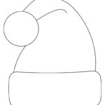 Santa Hat Templates & Coloring Pages   Free | Printabulls Intended For Small Santa Hat Template Printable