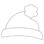 Santa Hat Templates & Coloring Pages   Free | Printabulls Intended For Small Santa Hats Printable