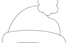 Santa Hat Templates &amp; Coloring Pages - Free | Printabulls intended for Small Santa Hats Printable