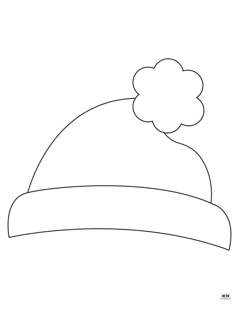 Santa Hat Templates &amp;amp; Coloring Pages - Free | Printabulls intended for Small Santa Hats Printable