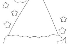 Santa Hat Templates &amp; Coloring Pages - Free | Printabulls regarding Free Printable Santa Hat Coloring Page