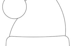Santa Hat Templates &amp; Coloring Pages - Free | Printabulls with regard to Free Printable Santa Hat Pattern