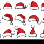 Santa Hats Santa Hat Cut Out Stock Images & Pictures   Page 2   Alamy Regarding Small Santa Hats Printable