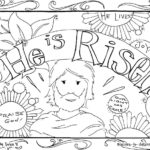 15 Easter Coloring Pages [Religious] Free Printables For Kids Throughout Religious Easter Printable Free