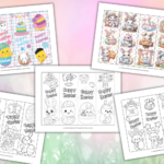 20 Cute Easter Bookmarks (Free Printables!)   Cassie Smallwood Regarding Free Printable Easter Bookmarks