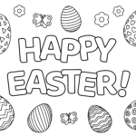 25 Free Printable Easter Coloring Pages For Kids And Adults Throughout Coloring Pages Free Printable Easter
