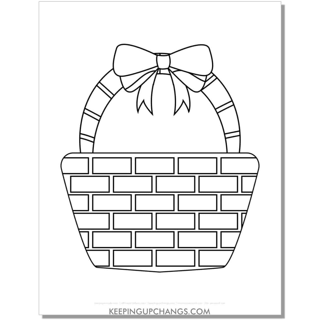 29+ Free Easter Basket Coloring Pages, Sheets [Popular Printables!] with regard to Printable Easter Baskets To Color