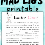 3 Fun, Free Printable Easter Mad Libs For Kids With Easter Mad Libs Printable