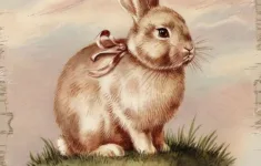 30+ Adorable Vintage Easter Bunny Images For Your Diy Projects regarding Vintage Easter Free Printable