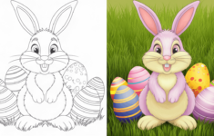 30+ Easter Coloring Pages (Free Printable Pdfs) in Free Printable Coloring Pages Of Easter Bunnies