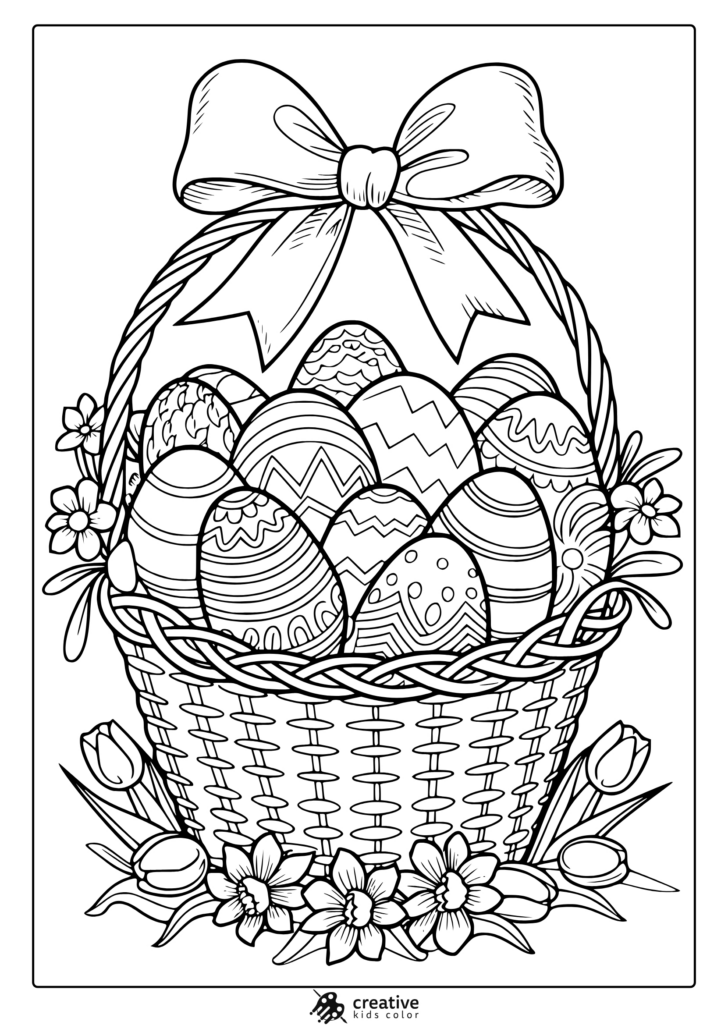 Easter Coloring Pictures Printable