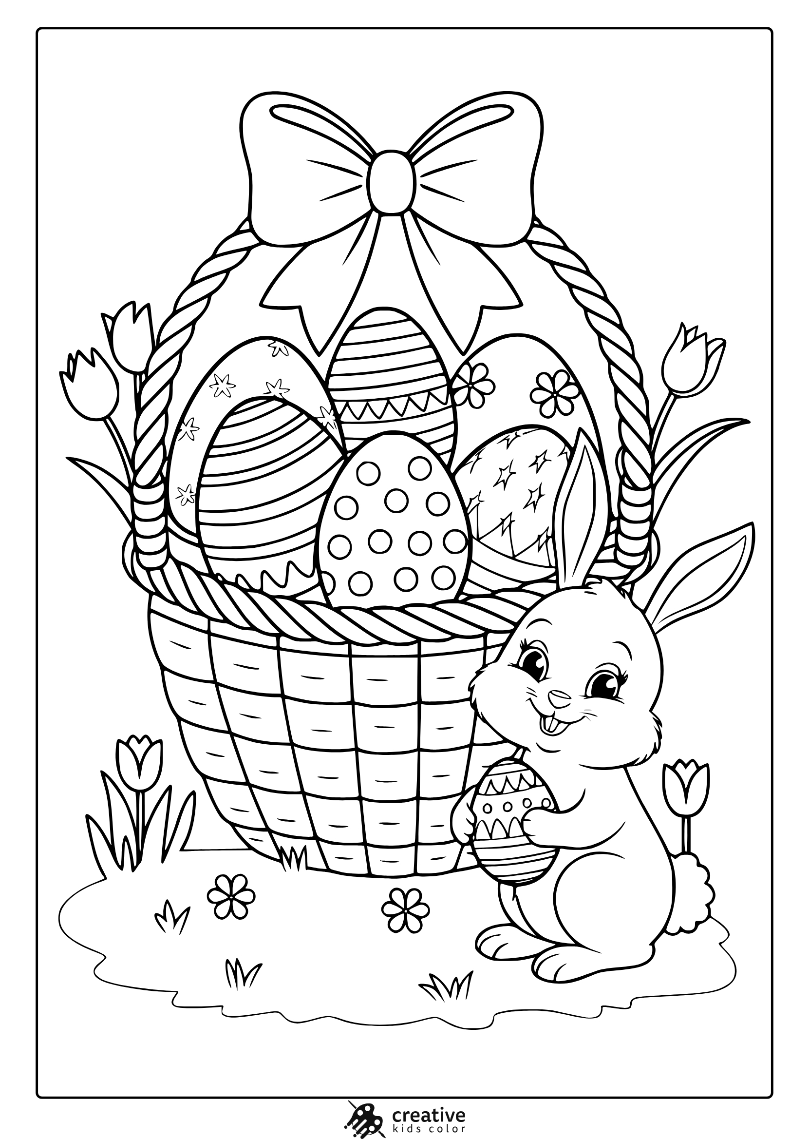 30+ Easter Coloring Pages (Free Printable Pdfs) within Free Easter Printable to Color